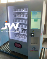 Distributeur automatique de nouilles instantanées à grande capacité avec dispositif d'eau chaude, télécommande, distributeur automatique de soupe aux nouilles