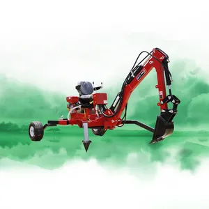 ATV Towable Backhoe, Backhoe Digger ATV, Self-power Mini Backhoe Excavator