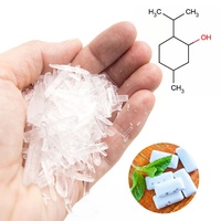 Cristaux de menthol Baofull, extrait de menthe poivrée, qualité alimentaire, CAS 2216-51-5, FEMA 2665, pureté 99,6 %, point de fusion 41,5-42,5, pour l'alimentation et le tabac