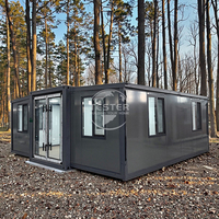 Conteneur personnalisé 20 pieds 40 pieds Capsule House 2 chambres à coucher Conteneur extensible Conteneur d'expédition Maisons Coût