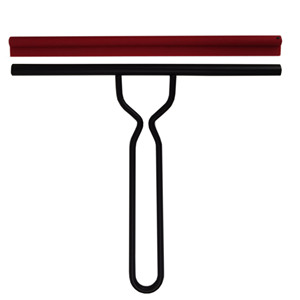 Squeegee de nettoyage de fenêtres en acier inoxydable durable avec bande en silicone - Product Image 6