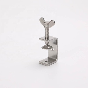 Pince de serrage en C robuste en acier inoxydable 304 pour le travail du bois, à larges mâchoires, surface polie, taille personnalisée - Product Image 5