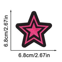 En gros, Patchs brodés à slogan imprimé léopard de qualité supérieure style Western, appliques thermocollantes variées pour casquettes de camionneur, vêtements et DIY