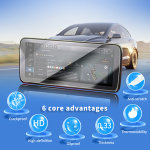 Autocollants de voiture, panneau Carplay, écran numérique, protection d'écran <span class=keywords><strong>en</strong></span> verre trempé, <span class=keywords><strong>film</strong></span> protecteur, accessoires de véhicule pour JEEP Avenger 2026 - Product Image 2