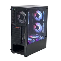 Caja de PC para Juegos Personalizada Pcooling, Caja de Ordenador Blanca, Caja de PC Vacía Tipo Cubo, Caja de PC para Juegos ITX