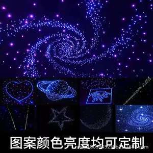 Starry Sky <b>Ceiling</b> <b>Light</b> Led Fiber Optic Suspended For Living Room Bedroom Home Theater - Product Image 4