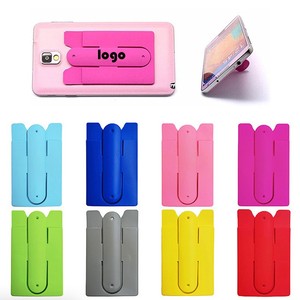 Soporte para Tarjetas Telefónicas <span class=keywords><strong>de</strong></span> Alta Calidad y Económico, Soporte Adhesivo para Tarjetas Móviles, Cartera <span class=keywords><strong>de</strong></span> Silicona para Teléfono con Soporte - Product Image 3