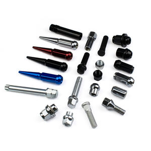 12X1.25 Nok Moeren Dop Set 12X1.5 Auto Lug Moeren Zwart Rood 1/2 ''Hoog Gesloten Einde Eikel Spike Lug Moeren Lock M 14X1.5 Eikel - Product Image 4