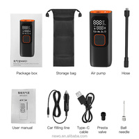 Newo compresseur de pompe à Air de voiture Portable électrique pour Mini vélo voiture électrique avec accessoires de vélo accessoires de basket-ball 12V