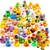 Fabricant de canard en caoutchouc Jouets de bain personnalisés Cadeau de Noël Canard à presser jaune Canard de piscine grinçant Jouets pour enfants Jouets pour enfants Vente en gros