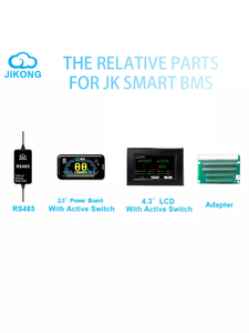 Hệ thống hiển thị JK BMS tốt nhất với màn hình cảm ứng <span class=keywords><strong>LCD</strong></span> 4.3 ''<span class=keywords><strong>4.3inch</strong></span> và màn hình LED 2.5inch LiFePO4 lto pin Lithium ion - Product Image 6