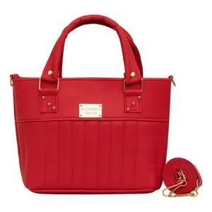 Bolso Bandolera Rojo Espectacular Fana, Material PU, Estilo Geométrico, Asa Única, Impermeable, Uso Diario, Todas las Temporadas - Product Image 1