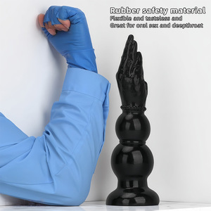 Lazu Long Hand Boxing Anal Plug, Dispositivo de Expansión Anal Masculino, Modelo Extra Grande de Grado Óseo HMPVC390, Fabricado en Dongguan - Product Image 3