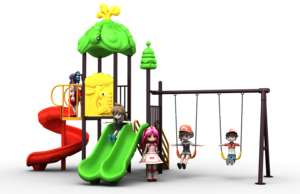 Parque de Trampolines con Toboganes de Plástico para Exteriores, Diseño Personalizado, Certificado CE, Garantía de 3 Años, Diversión para Niños - Product Image 3