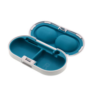 Estuche para audífonos Premium de estilo 2025 con caja protectora interior acolchada azul suave a prueba de golpes e impermeable para Phonak <span class=keywords><strong>Starkey</strong></span> - Product Image 2