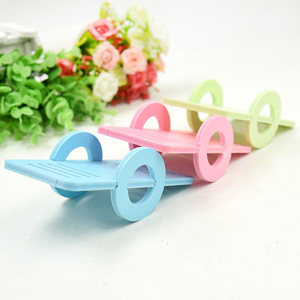 Carrito de PVC con plataforma plana, juguete de ejercicio tipo balancín para hámster, conejillo de indias, equipo de juego para jaula, diseño antideslizante de color sólido - Product Image 1