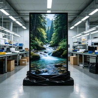 Écran LED intelligent 50 pouces avec inspection rigoureuse, longue durée de vie, panneau d'affichage durable, écran LED 4K