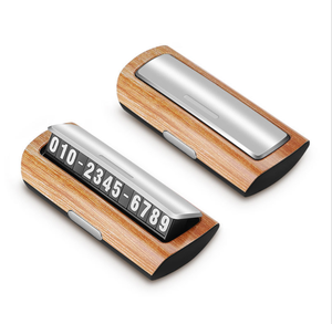 Auto di Parcheggio Temporaneo Numero di Telefono Della Scheda di Carta Luminoso di Notte Luce Targa Numero di Telefono Auto Parco di Arresto Accessori Per Auto - Product Image 1