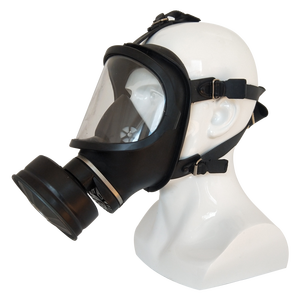 Duel masker <span class=keywords><strong>Gas</strong></span> Respirator, pelindung kimia Anti radiasi nuklir - Product Image 1