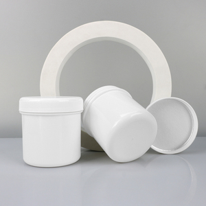 Multi-Capacity PET Straight-Sided Round Cream <b>Jars</b> <b>Large</b>-Capacity Cream PET <b>Jars</b> with screw-on lids - Product Image 1