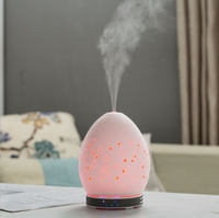 Ultransmit Arôme Diffuseur Ultrasonique LED Aromathérapie Diffuseur D'huile Essentielle D'arome, Diffuseur D'arôme En Céramique