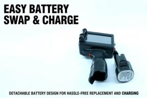 Imprimante jet d'encre <span class=keywords><strong>portable</strong></span> 4POLETEC 25,4 mm à séchage rapide pour codes QR et dates d'expiration - Product Image 3