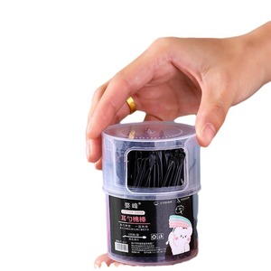 Double-Ended <b>Ear</b> <b>Pick</b> Cotton Swabs 100Pcs Disposable Earwax Cleaning For Personal Care - Product Image 5