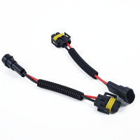 Connecteur de fil de voiture, adaptateur de prise de câble pour phare antibrouillard LED HID, ampoule de phare à Led, H8 H9 H11