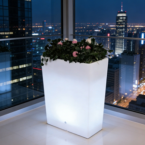 Lumind Pots de fleurs <span class=keywords><strong>lumineux</strong></span> imperméables pour l'extérieur, vases de jardin, décoration, <span class=keywords><strong>pot</strong></span> de fleurs <span class=keywords><strong>lumineux</strong></span>, lampe de jardin - Product Image 3