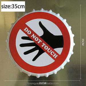 Letrero Metálico <span class=keywords><strong>de</strong></span> Alta Calidad con Diseño <span class=keywords><strong>de</strong></span> Tapa <span class=keywords><strong>de</strong></span> Botella <span class=keywords><strong>de</strong></span> Cerveza, 35 cm <span class=keywords><strong>de</strong></span> Diámetro, Placa Decorativa Vintage Personalizada para Pared, Ideal para Clubes, Bares, Pubs y Hogares - Product Image 6