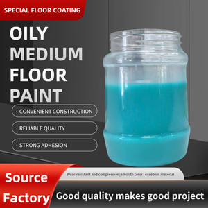 Hiệu suất cao dầu dựa trên lớp phủ sàn bền khô nhanh sơn sàn công nghiệp bám dính mạnh mẽ chống ăn mòn thương mại - Product Image 2