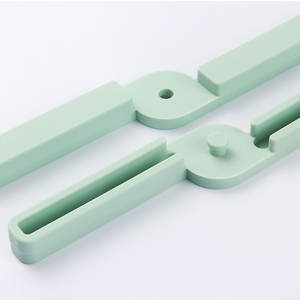 Thickened <b>Silicone</b> Foldable Pot <b>Mat</b> Nordic Green Heat Resistant Non Slip Kitchen Table <b>Mat</b> For Cooking Protection - Product Image 1