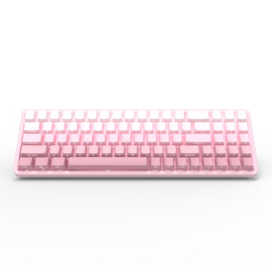 Teclado mecánico para juegos retroiluminado Multicolor de 79 teclas personalizado de fábrica con cable intercambiable en caliente + 2,4G + BT 3 modos 78 teclas estándar - Product Image 4