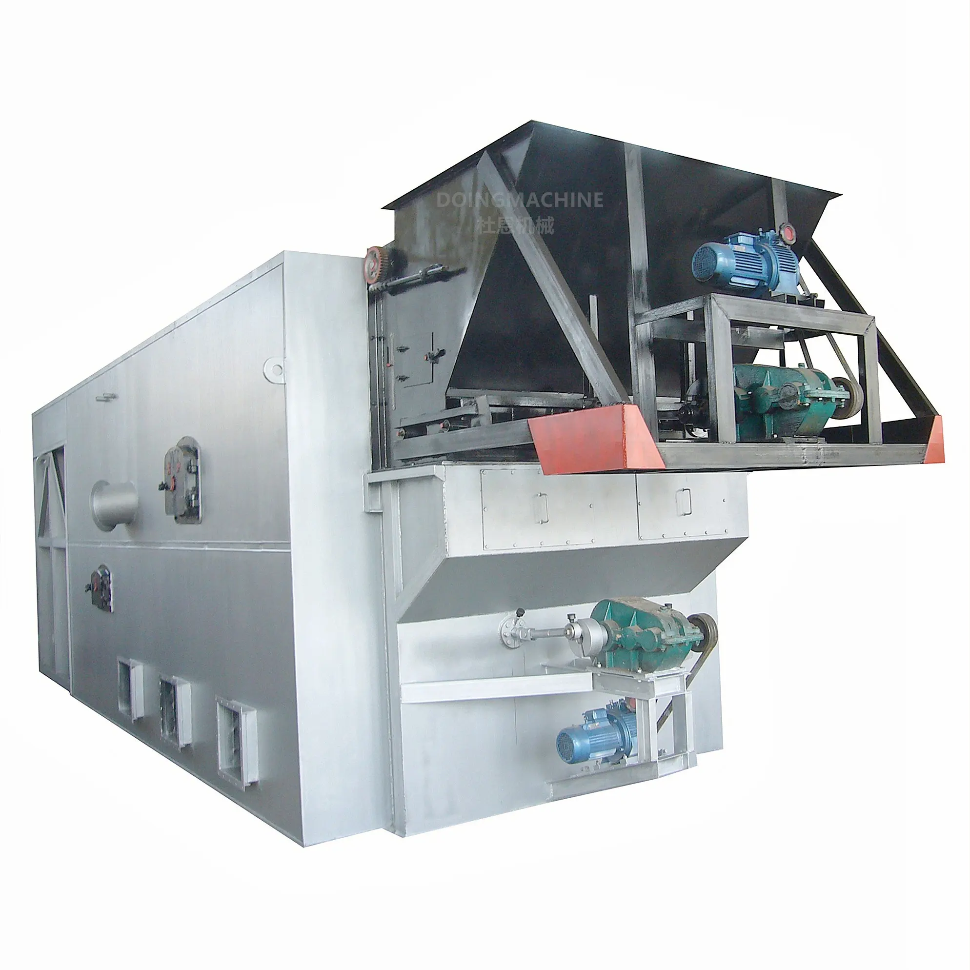 Generador de aire caliente de leña de biomasa de rejilla alternante Industrial