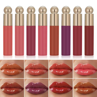 Gloss à lèvres liquide végétalien professionnel à label privé personnalisé, effet repulpant, pailleté, haute pigmentation, brillant, waterproof