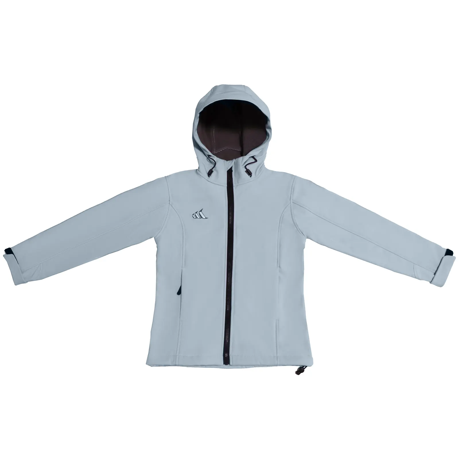 Chất lượng cao thời trang trẻ em không thấm nước đệm mềm vỏ áo khoác windstopper công nghệ lần lượt xuống cổ áo-bán buôn