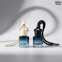 Diffuseur de parfum pour voiture en verre suspendu vide de 8 ml