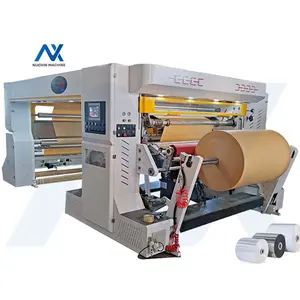 auto coated paper and kraft paper roll slitting machine with power transformer