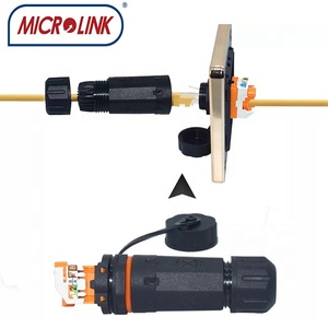 Connecteur femelle <span class=keywords><strong>RJ45</strong></span> extérieur intégré pour réseau UTP CAT6A, coupleur LAN, <span class=keywords><strong>prise</strong></span>, IP68 étanche, FR4 PCB pour 94V-2 - Product Image 5