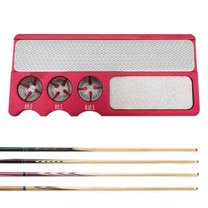 Herramienta de reparación de puntas de taco al por mayor, accesorios de aluminio para dar forma a tacos de billar, dispositivo portátil para dar forma a tacos de billar para exteriores - Product Image 6