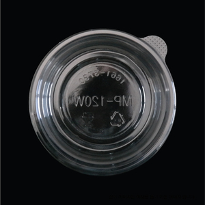 Conteneur alimentaire blanc en PET, compatible micro-ondes, en plastique durable, pour les plats à emporter et le stockage - Product Image 5
