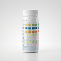 Tiras de Prueba de Calidad del Agua Vista Biotechnology 7 en 1, Kit de Detección Multiparámetro para Agua Potable, Tiras de Prueba de pH y Alcalinidad Total