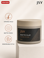 Cire coiffante mate forte tenue 56g pour hommes – Fini mat, coiffage flexible, facile à utiliser – Marque privée OEM ODM – Pommade capillaire