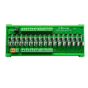 Modulo scheda amplificatore DC plc a 16 canali con isolamento accoppiatore ottico trigger alto/basso livello 12V 24V tiristore senza contatto