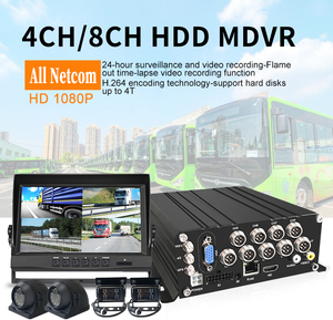 Seemetech DVR Móvil de 8 Canales, Sistema de Cámara para Remolque, Grabador de Video para Auto, Caja Negra, Control por Aplicación con Pantalla Táctil, Visión Nocturna, 1 Año de Garantía - Product Image 1
