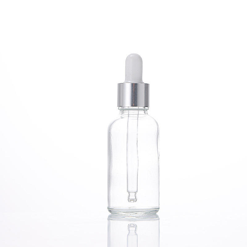 แหวนเงินใส + หยดยางสีขาว