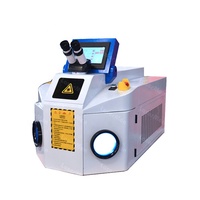 高精度200Wジュエリーファイバーレーザー溶接機/ステンレス鋼金および銀溶接用ミニレーザー溶接機