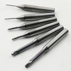 مطحنة نهاية ذات قطر 6 أخدود يمكن التحكم فيه باستخدام الحاسب الآلي ، قاطع طحن كروي من سبائك التنغستن كربيد عميق قابل للتخصيص يدعم OEM ODM - Product Image 1