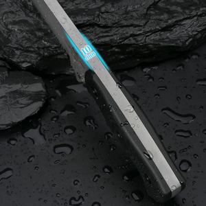 Couteau tactique personnalisable de 10 mm avec lame fixe en acier inoxydable de haute qualité, étui en bois industriel, étui DIY OEM - Product Image 4