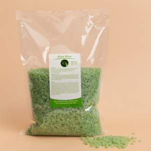 WaxNewK 1kg Etiqueta privada Bikini Depilación brasileña Perfumado <span class=keywords><strong>Aloe</strong></span> <span class=keywords><strong>Vera</strong></span> Cera dura natural Frijoles Cera Depilatoria - Product Image 1